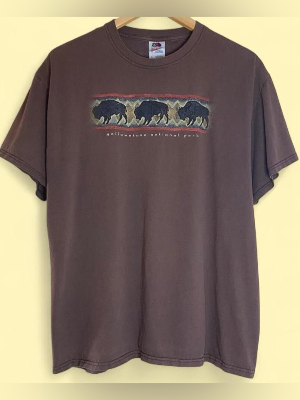 Yellowstone National Park Heavy Cotton HD graphic tee